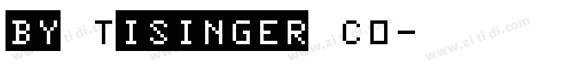 by Tisinger CO字体转换